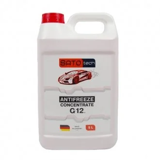 Антифриз-концентрат красный, -80 °C, G12, 5 л SATO TECH G1205R