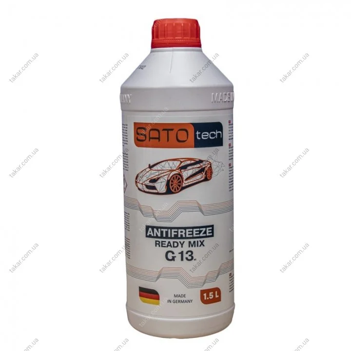 Антифриз сиреневый, -35 °C, G13, 1,5 л SATO TECH G1301RRM (фото 1)
