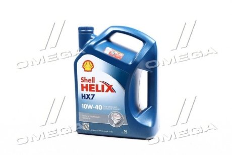Масла моторные Helix HX7 SAE 10W-40 (Канистра 5л) SHELL 550053738
