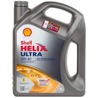 Олива моторна Helix Ultra 5W-40 4л SHELL ТОВ-У000005