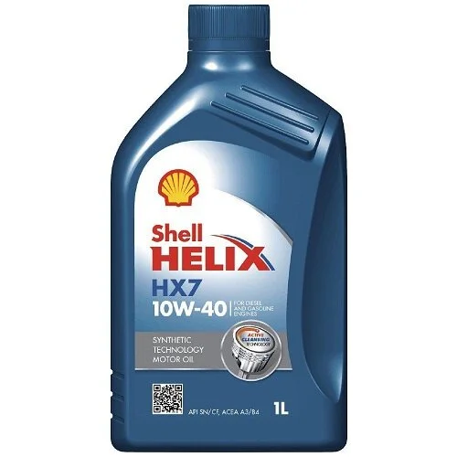 Масла моторные Helix HX7 10W-40 1л SHELL ТОВ-У001504 (фото 1)
