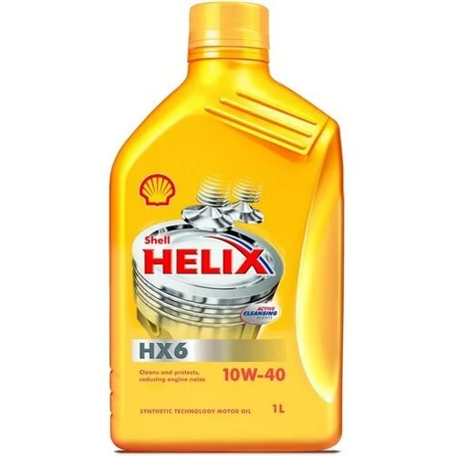 Масла моторные Helix HX6 10W-40 1л SHELL ТОВ-У001627 (фото 1)