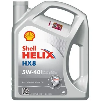 Олива моторна Helix HX8 5W-40 4л SHELL ТОВ-У002665