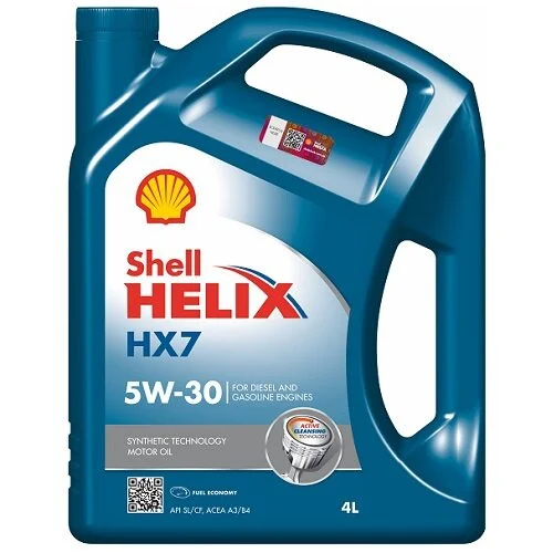Масла моторные Helix HX7 5W-30 4л SHELL ТОВ-У503465 (фото 1)
