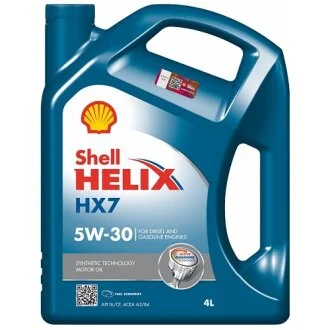 Масла моторные Helix HX7 5W-30 4л SHELL ТОВ-У503465