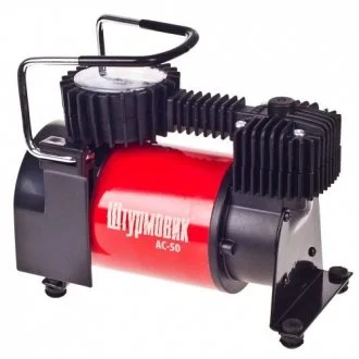 Компресор "" АС-50 150psi/14Amp/37л/прикурювач Штурмовик 00000003575