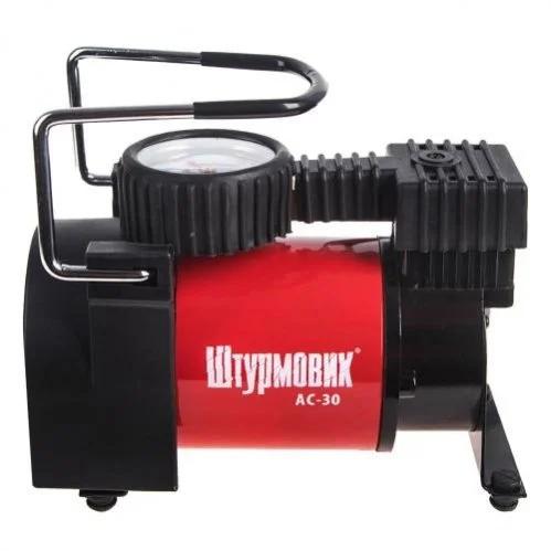 Компрессор "" АС-30 100psi/12Amp/37л/прикуриватель Штурмовик V0000000516 (фото 1)