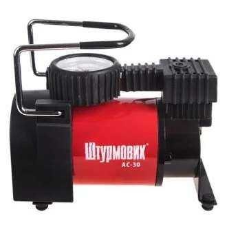 Компресор "" АС-30 100psi/12Amp/37л/прикурювач Штурмовик V0000000516
