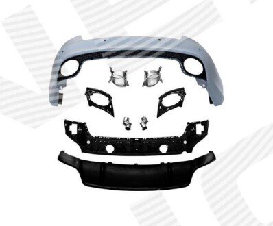 Бампер задний Signeda PAD041153SET