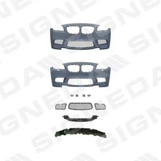 Бампер передний Signeda PBM04072M5SET