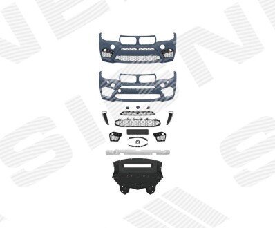 Бампер передний Signeda PBM04138SET
