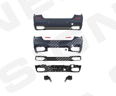 Бампер задний Signeda PBM04199ASET