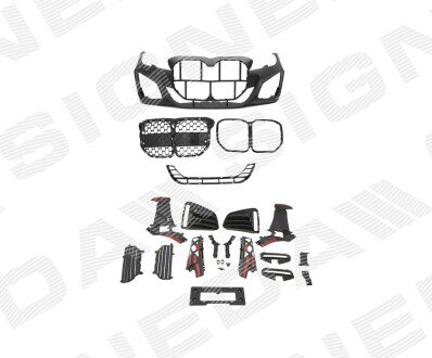 Бампер передній Signeda PBM04291SET