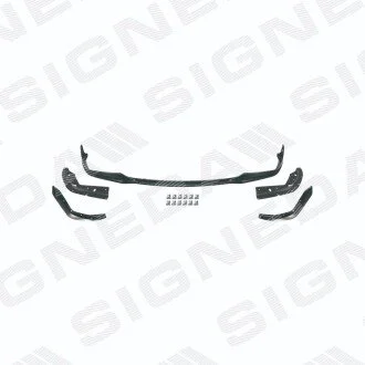 Спойлер бампера Signeda PBM05067VSET