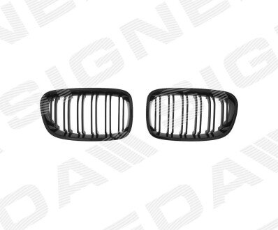 Решітка радіатора передня Signeda PBM9981SET