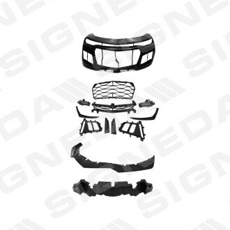 Бампер передний Signeda PCV04256FGZL1