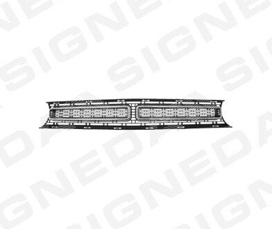 Решітка радіатора передня Signeda PDG07097GB
