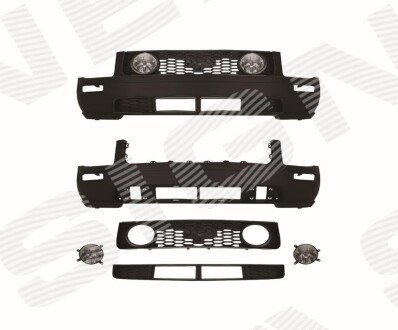 Бампер передний Signeda PFD04239SET