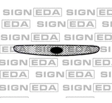 Решітка радіатора передня Signeda PFD07373GA