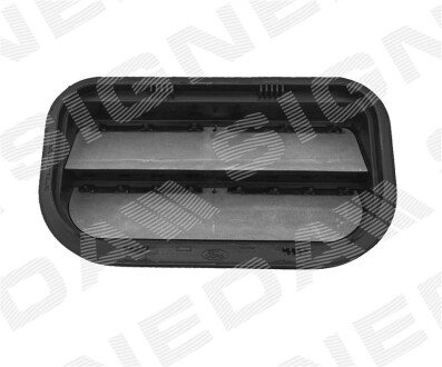 Решітка радіатора передня Signeda PFD07499GO