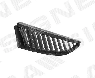 Решетка радиатора передняя, слева Signeda PMB07135GAL