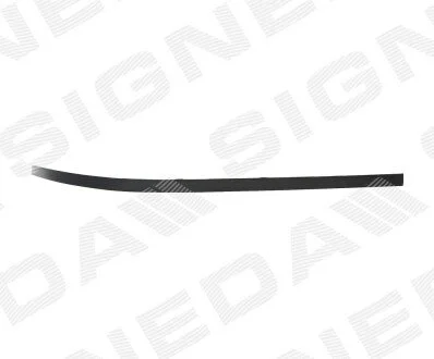 Спойлер бампера Signeda PPG02002AR