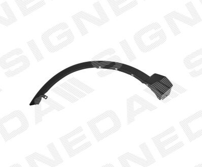 Надкирильник (передний) TOYOTA RAV 4, 13 - 15 Signeda PTY01029MAL