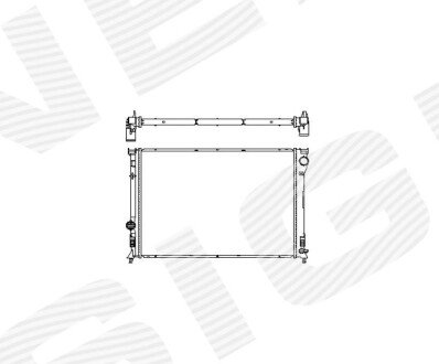 РАДИАТОР Signeda RA13157 (фото 1)