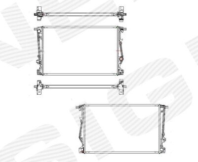 РАДИАТОР Signeda RA13401