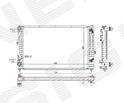 РАДИАТОР Signeda RA60229Q