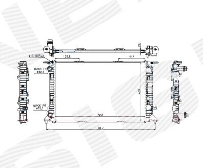 РАДИАТОР Signeda RA60323