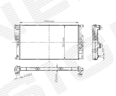 РАДИАТОР Signeda RA60815