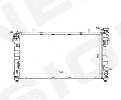 РАДИАТОР Signeda RA61005Q