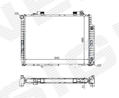 РАДИАТОР Signeda RA62665Q (фото 1)