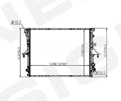 РАДИАТОР Signeda RA65276Q