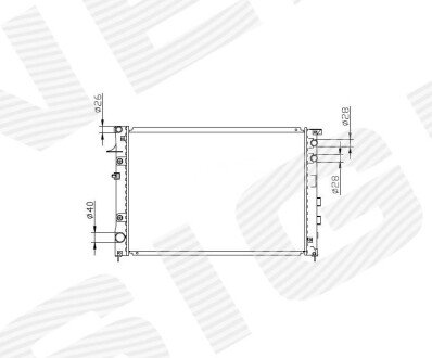 РАДИАТОР Signeda RA67727