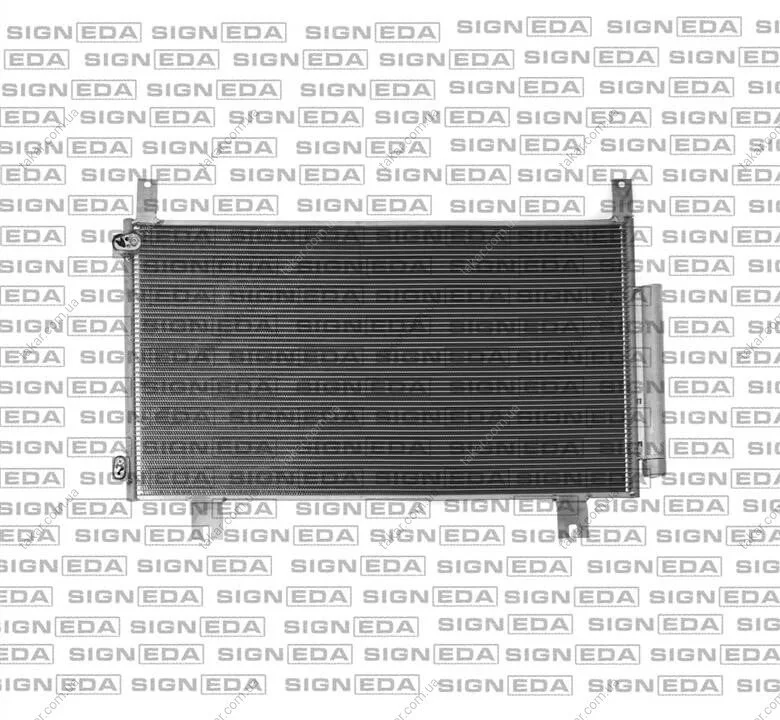 Радиатор кондиционера (Конденсатор) с осушителем Signeda RC30064 (фото 1)