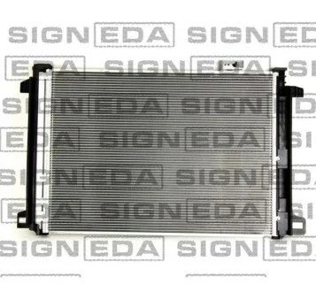 Радіатор кондиціонера (Конденсатор) з осушувачем Signeda RC940035Q