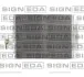 Радіатор кондиціонера (Конденсатор) з осушувачем Signeda RC940044Q (фото 1)