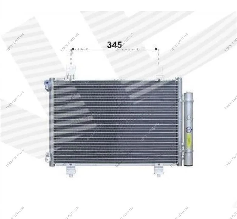Радиатор кондиционера (Конденсатор) с осушителем Signeda RC940057K (фото 1)