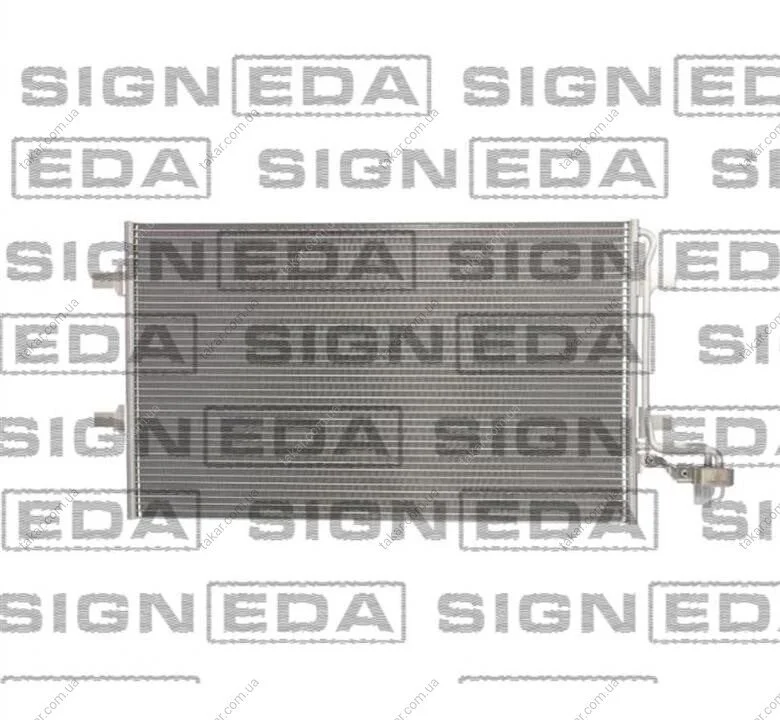 Радиатор кондиционера (Конденсатор) без осушителя Signeda RC940154Q (фото 1)