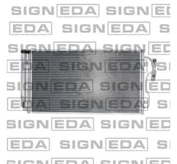 Радіатор кондиціонера (Конденсатор) з осушувачем Signeda RC940236Q