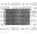 Радіатор кондиціонера (Конденсатор) з осушувачем Signeda RC940268 (фото 1)