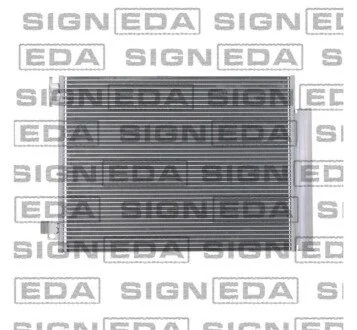 Радіатор кондиціонера (Конденсатор) з осушувачем Signeda RC940321Q