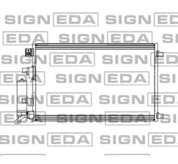 Радіатор кондиціонера Signeda RC940402