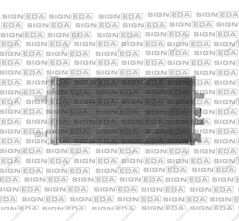 Радиатор кондиционера (Конденсатор) с осушителем Signeda RC940509 (фото 1)