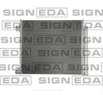 Радиатор кондиционера (Конденсатор) с осушителем Signeda RC940546Q