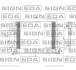 Радиатор кондиционера (Конденсатор) с осушителем Signeda RC940771 (фото 1)
