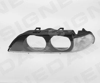 Скло передньої фари Signeda SBM1119CL