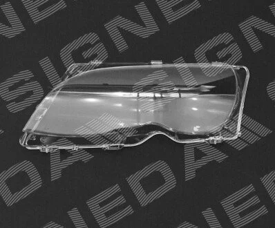 Стекло передней фары Signeda SBM1124LMM